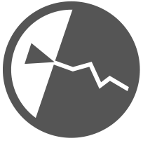 Illustration of a scratch across paint