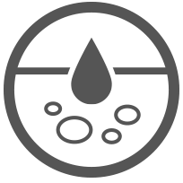 Illustration depicting water and water stains